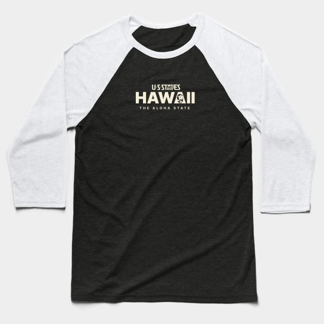 HAWAII Baseball T-Shirt by U★S★STATES 